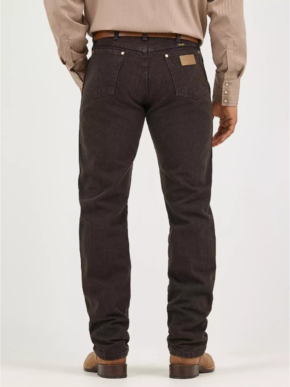 Wrangler Men's 13MWZ Cowboy Cut Original Fit Jeans Black 30X40 - Picture 3 of 6